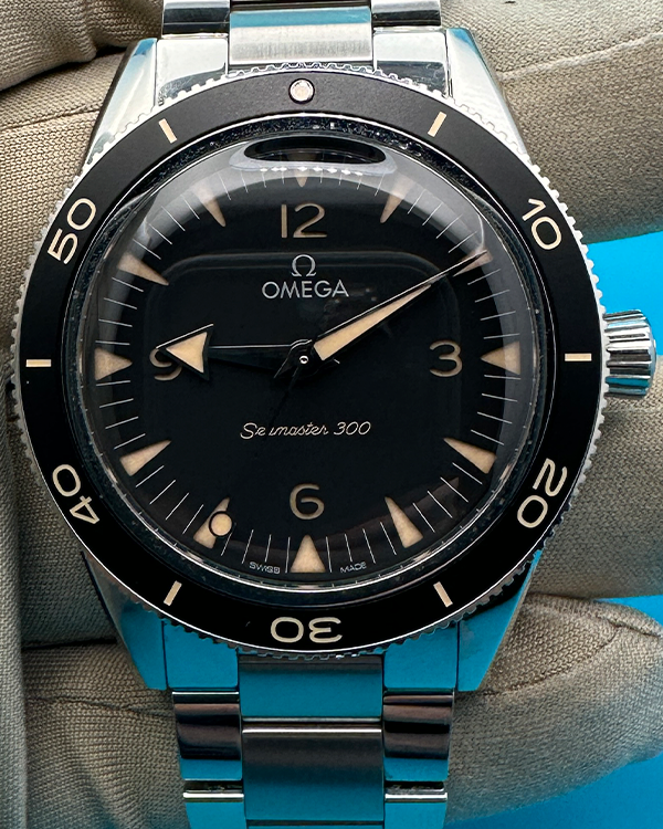 2021 Omega Seamaster 300M 41MM Black Dial Steel Bracelet (234.32.41.21.01.001)