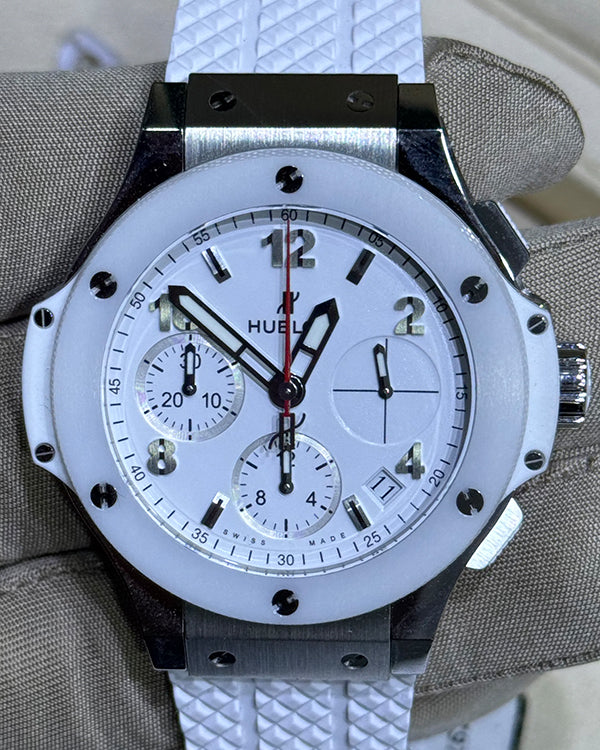 Hublot Big Bang 41MM White Dial Rubber Strap (342.SE.230.RW)