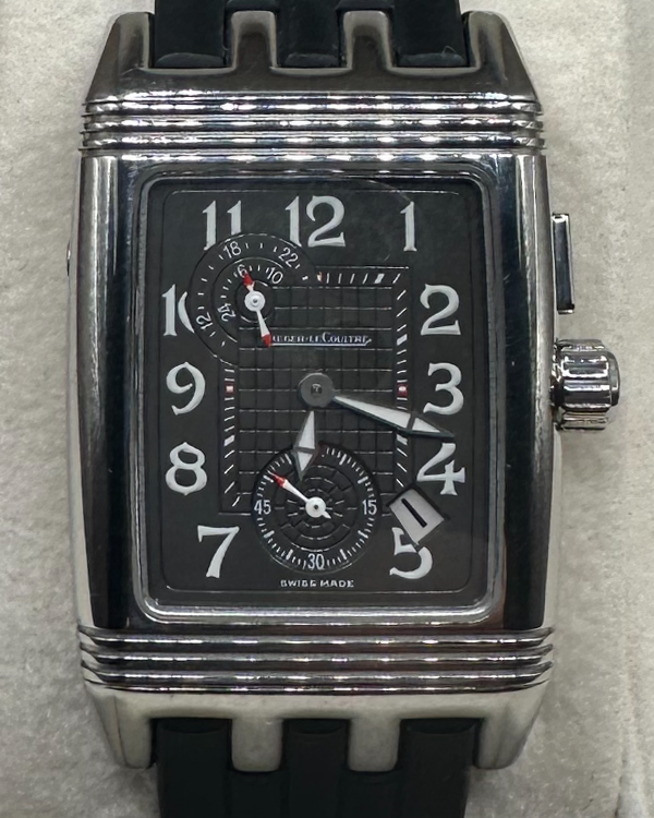 Jaeger-LeCoultre Reverso 43.5MM Steel Black and White Dial (295.8.51)