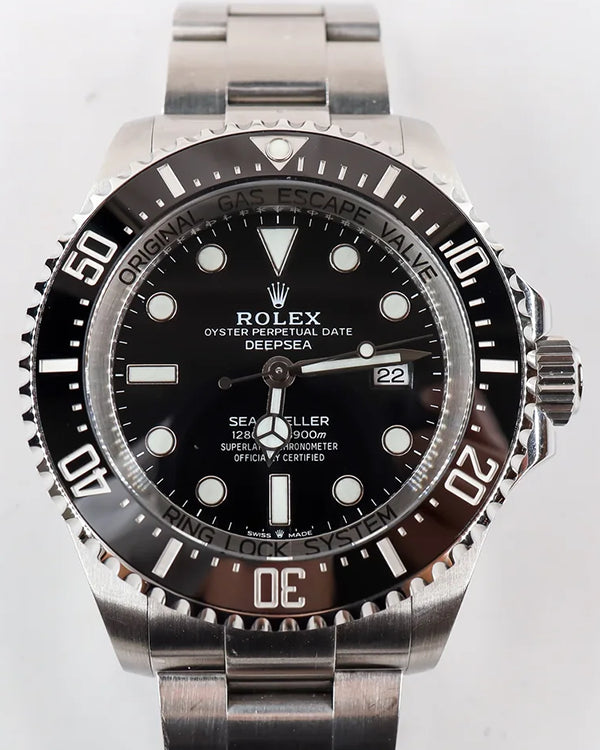 Rolex Sea-Dweller Deepsea 44MM Black Dial Oyster Bracelet (126660)