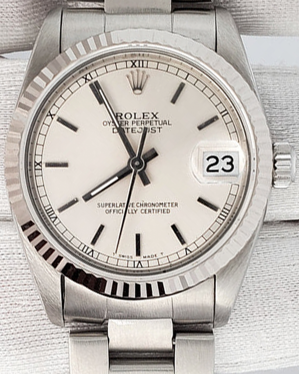 Rolex Datejust 31MM Silver Dial Oyster Bracelet (68274)