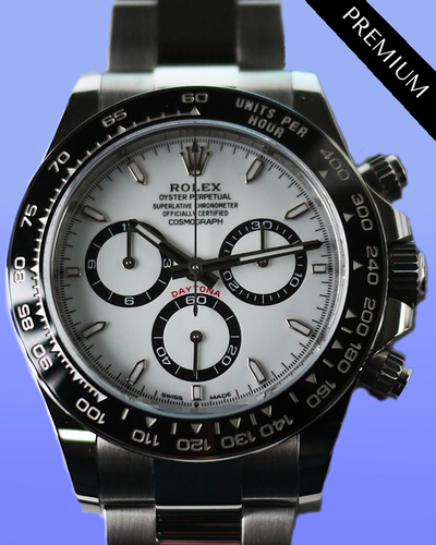 2024 Rolex Cosmograph Daytona "Panda" 40MM White Dial Oyster Bracelet (126500LN)