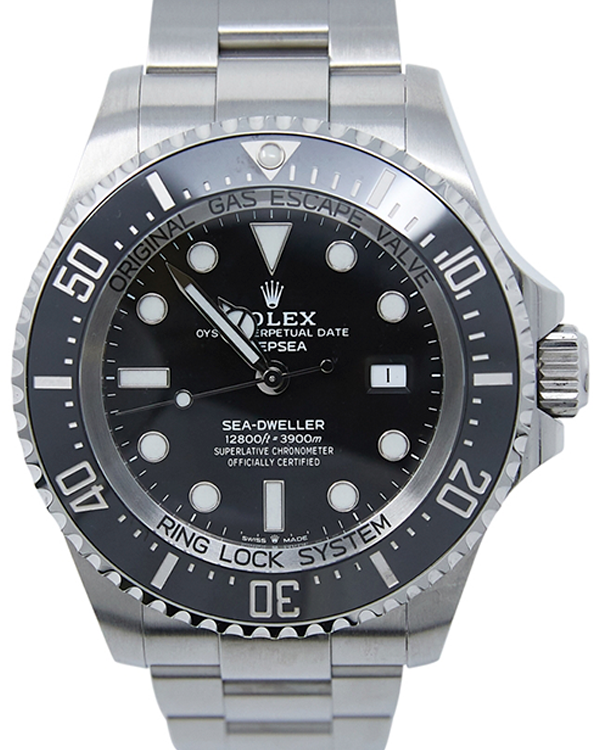 2020 Rolex Sea-Dweller Deepsea 44MM Black Dial Oystersteel Bracelet (126660)