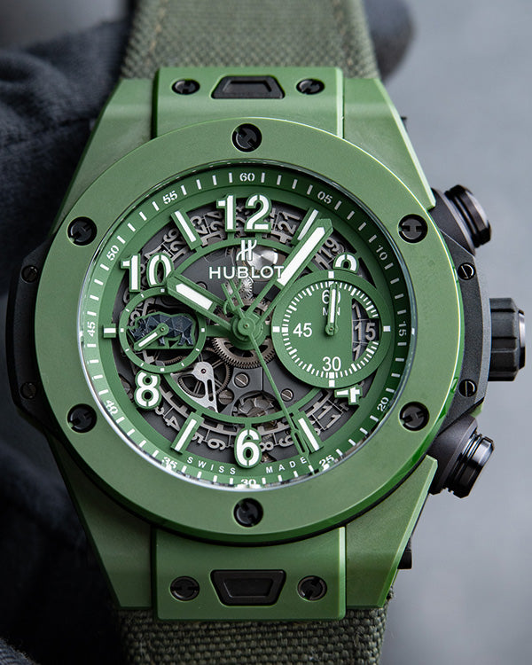 Hublot Big Bang Unico "SORAI" L.E. 45MM Skeleton Dial Textile Strap (411.GX.5220.NR.SOA21)