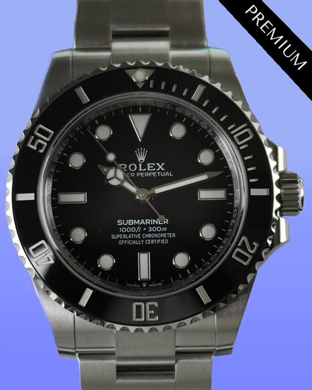 2024 Rolex Submariner No Date 41MM Black Dial Oyster Bracelet (124060)
