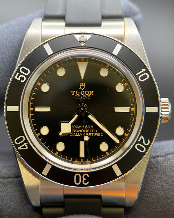 2023 Tudor Black Bay 54 37MM Black Dial Rubber Strap (79000N)