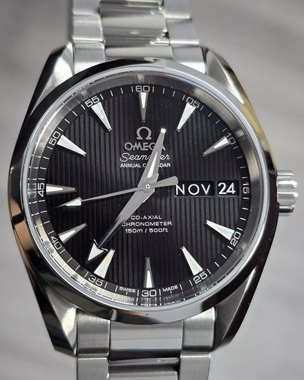 Omega Seamaster Aqua Terra 150M 38.5MM Black Dial Steel Bracelet (231.10.39.22.01.001)