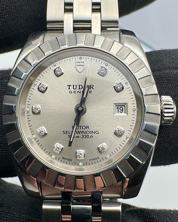 2018 Tudor Classic 28MM Silver Dial Steel Bracelet (22010)