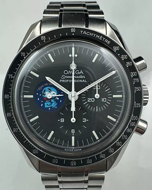 Omega Speedmaster "Snoopy" 42MM Black Dial Steel Bracelet (3578.51.00)