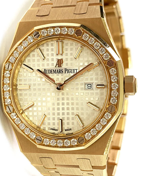 2020 Audemars Piguet Royal Oak Lady 33MM Silver Dial Rose Gold Bracelet (67651OR.ZZ.1261OR.01)