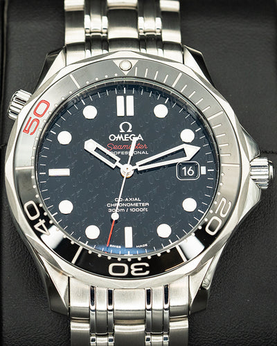 2012 Omega Seamaster Diver 300M "James Bond 007" L.E. 41MM Black Dial Steel Bracelet (212.30.41.20.01.005)