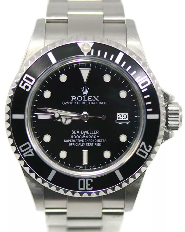 2010 Rolex Sea-Dweller 4000 40MM Black Dial Steel Bracelet (16600)