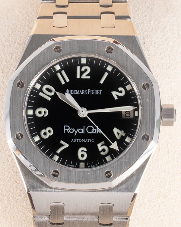 2001 Audemars Piguet Royal Oak 36MM Black Dial Steel Bracelet (14790ST.O.0789ST.07)