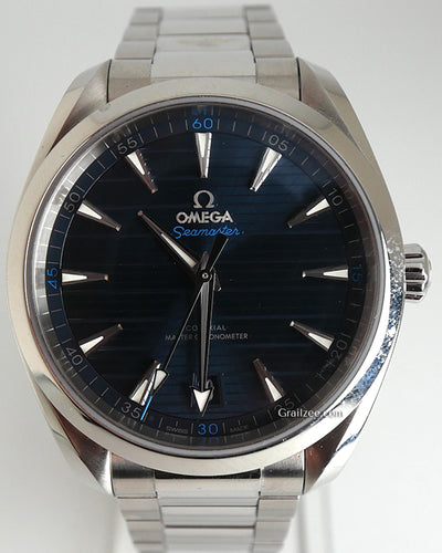 Omega Seamaster Aqua Terra 41MM Blue Dial Steel Bracelet (220.10.41.21.03.001)