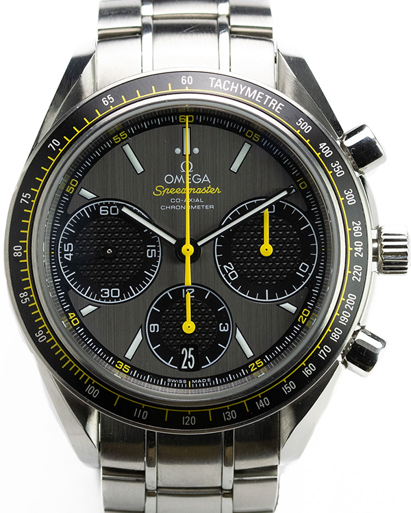 Omega Speedmaster Racing 40MM Grey Dial Steel Bracelet (326.30.40.50.0 ...