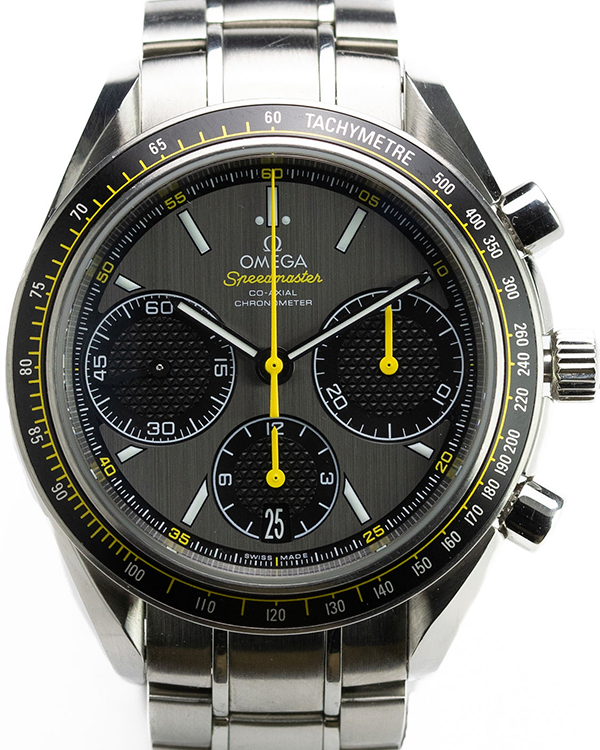 Omega Speedmaster Racing 40MM Grey Dial Steel Bracelet (326.30.40.50.06.001)