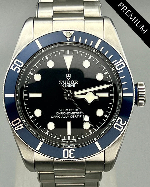 No Reserve - 2018 Tudor Black Bay 41MM Black Dial Steel Bracelet (79230B)