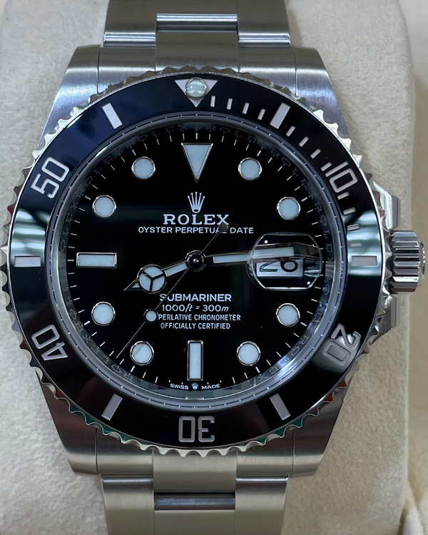 2023 Rolex Submariner 41MM Black Dial Oystersteel Bracelet (126610LN)