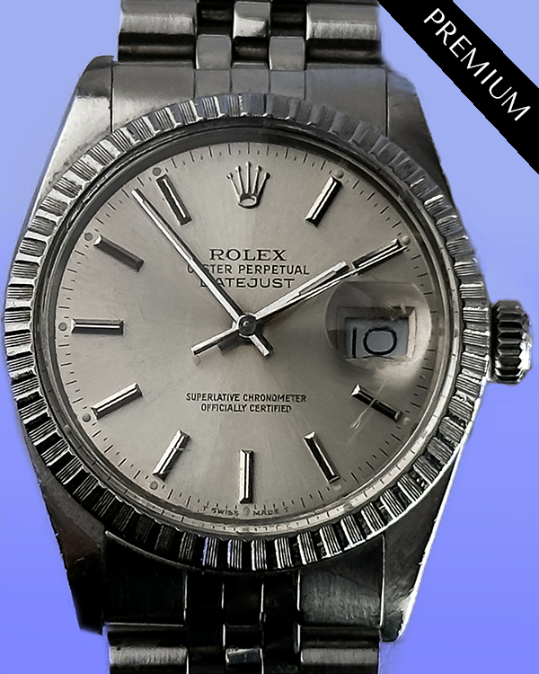 No Reserve - Rolex Datejust 36MM Silver Dial Jubilee Bracelet (16030)