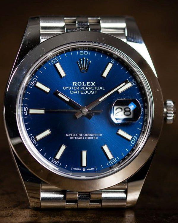 2024 Rolex Datejust 41MM Blue Dial Jubilee Bracelet (126300)