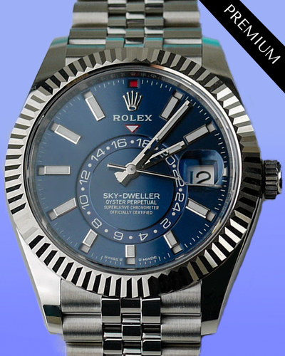 2024 Rolex Sky-Dweller 42MM Blue Dial Jubilee Bracelet (336934)