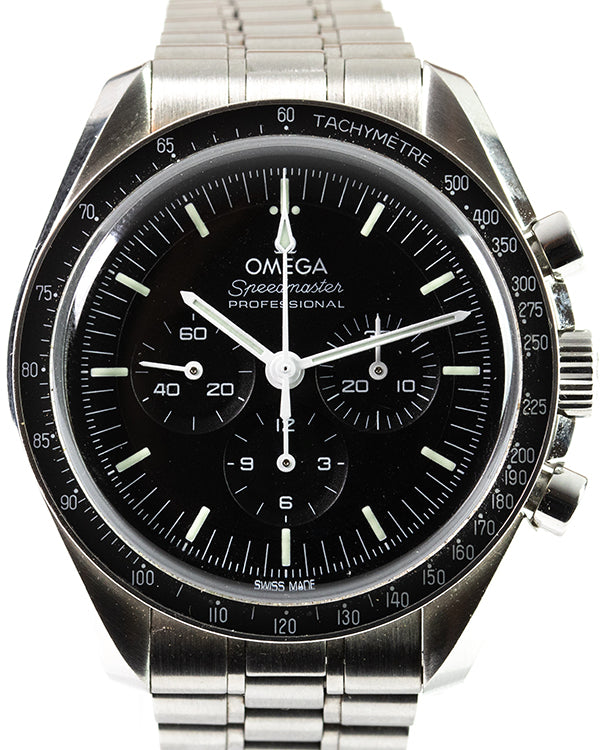 Omega Speedmaster Professional Moonwatch 42MM Black Dial Steel Bracelet (310.30.42.50.01.001)