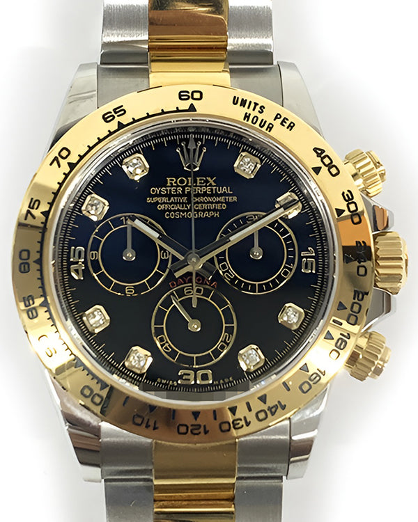 2020 Rolex Cosmograph Daytona 40MM Black Dial Two-Tone Oyster Bracelet (116503)