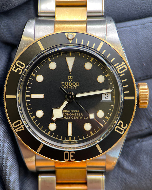 2017 Tudor Black Bay S&G 41MM Black Dial Two-Tone Bracelet (79733N)