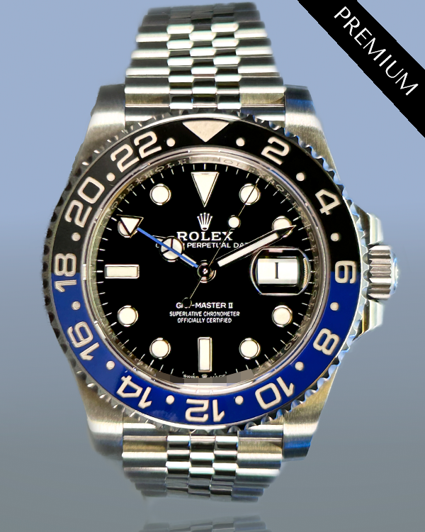 2023 Rolex GMT Master II "Batgirl" 40MM Black Dial Jubilee Bracelet (126710BLNR)