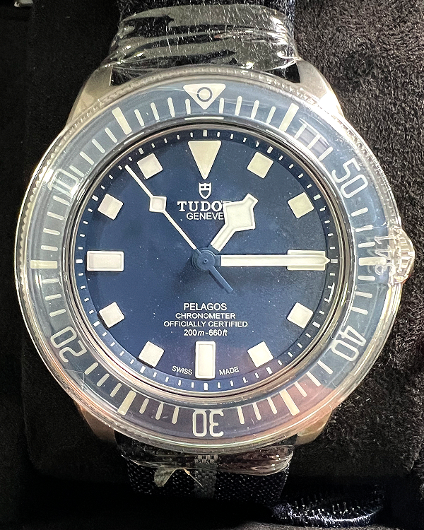 2024 Tudor Pelagos FXD 42MM Blue Dial Textile Strap (25707B/24)