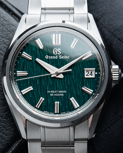 2023 Grand Seiko Evolution 9 Collection 40MM Green Dial Steel Bracelet (SLGH011G)