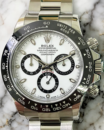 2020 Rolex Cosmograph Daytona "Panda" 40MM White Dial Oyster Bracelet (116500LN)