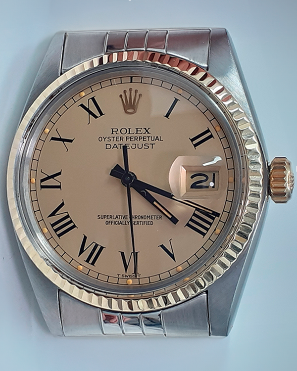 Rolex Datejust 36MM Champagne Dial Jubilee Bracelet (16013)