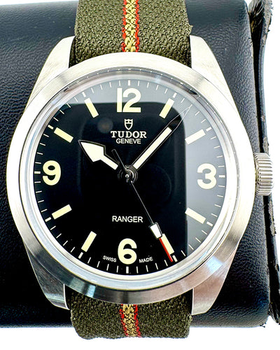 No Reserve - 2024 Tudor Ranger 39MM Black Dial Textile Strap (79950)