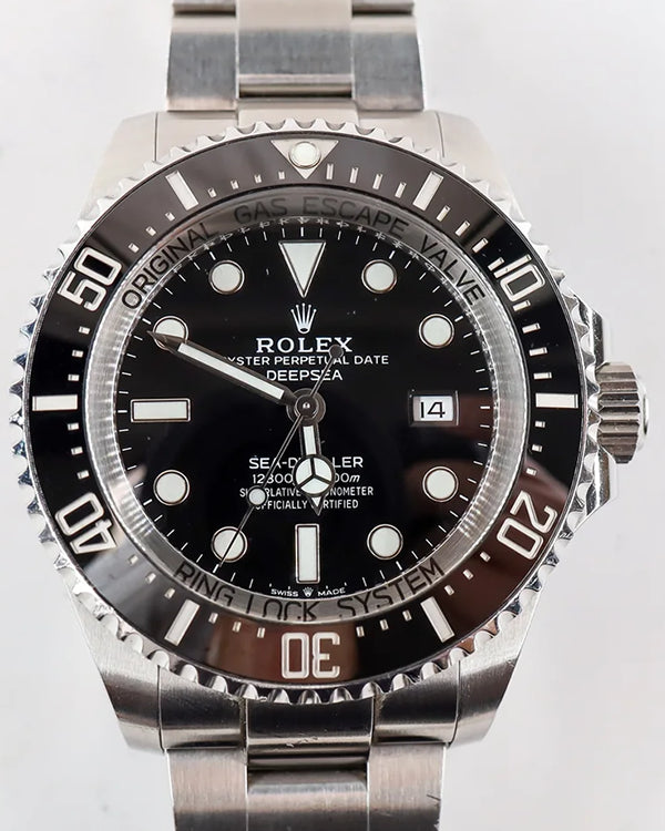 Rolex Sea-Dweller Deepsea 44MM Black Dial Oyster Bracelet (126660)