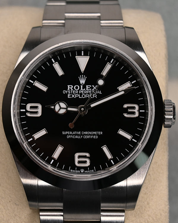 2024 Rolex Explorer 40MM Black Dial Oyster Bracelet (224270)