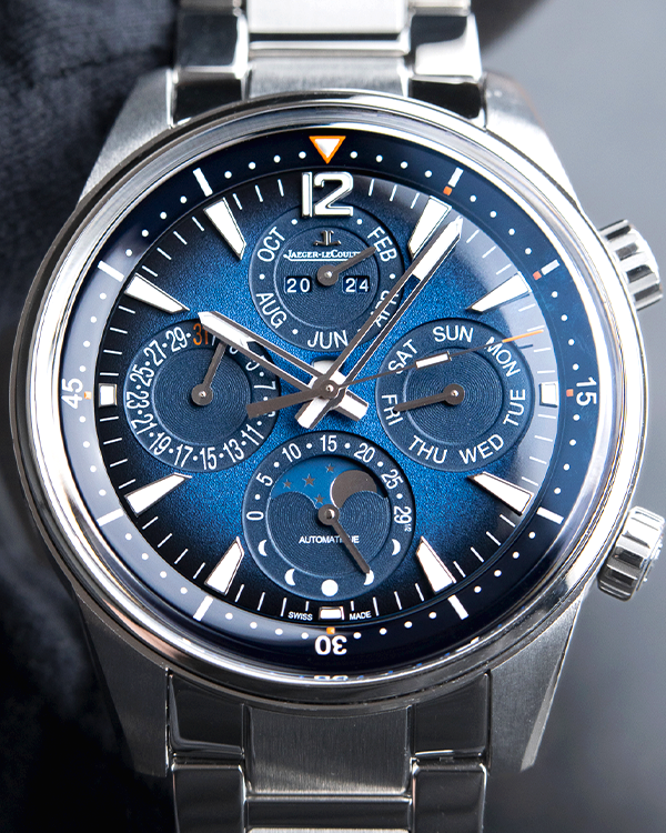 2022 Jaeger-LeCoultre Polaris Perpetual Calendar 42MM Blue Dial Steel Bracelet (Q9088180)