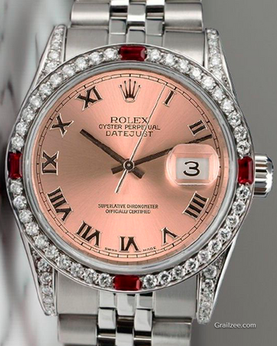 Rolex Datejust 31MM Salmon Dial Jubilee Bracelet (68274)