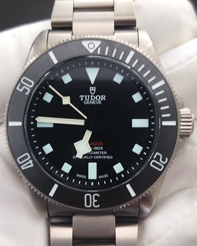 2024 Tudor Pelagos 39MM Black Dial Titanium Bracelet (25407N)