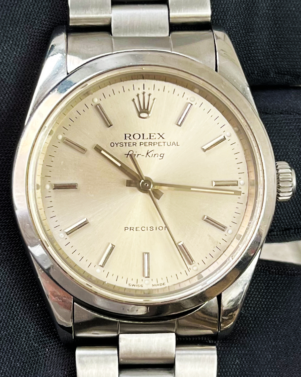 Rolex Air-King 34MM Silver Dial Oyster Bracelet (14000)