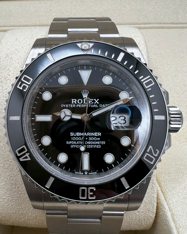 2023 Rolex Submariner Date 41MM Black Dial Oyster Bracelet (126610LN)