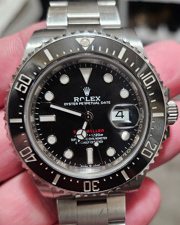 2021 Rolex Sea-Dweller Deepsea 44MM Black Dial Oyster Bracelet (126600)