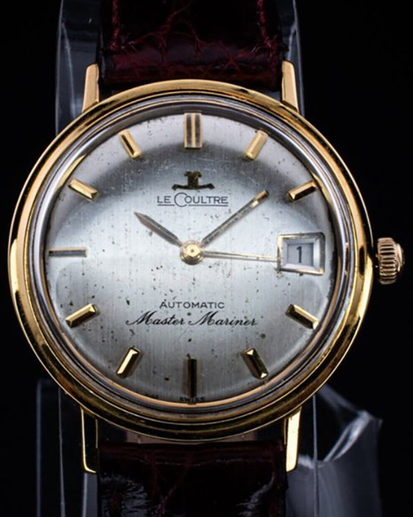 Jaeger-LeCoultre Master Mariner 35MM Silver Dial Aftermarket Leather Strap (K881)