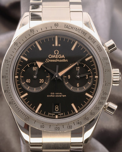 2021 Omega Speedmaster '57 Chronograph 41.5MM Black Dial Steel Bracelet (331.10.42.51.01.002)