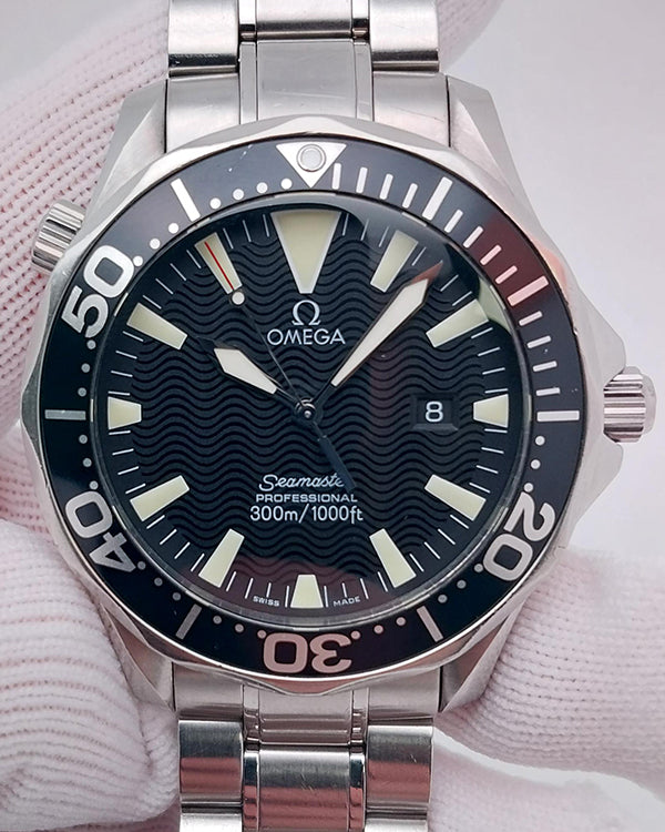 Omega Seamaster Diver 300M 41MM Quartz Black Dial Steel Bracelet (2264.50)