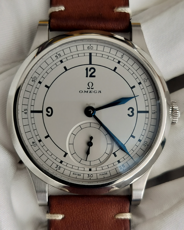 2022 Omega Specialties CK Numbered Edition 39MM Silver Dial Leather Strap (511.12.39.21.99.002)