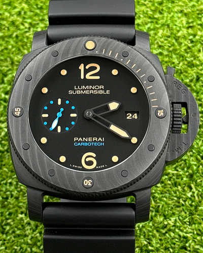 2022 Panerai Luminor Submersible 1950 3 Days Automatic 47MM Black Dial Rubber Strap (PAM00616)