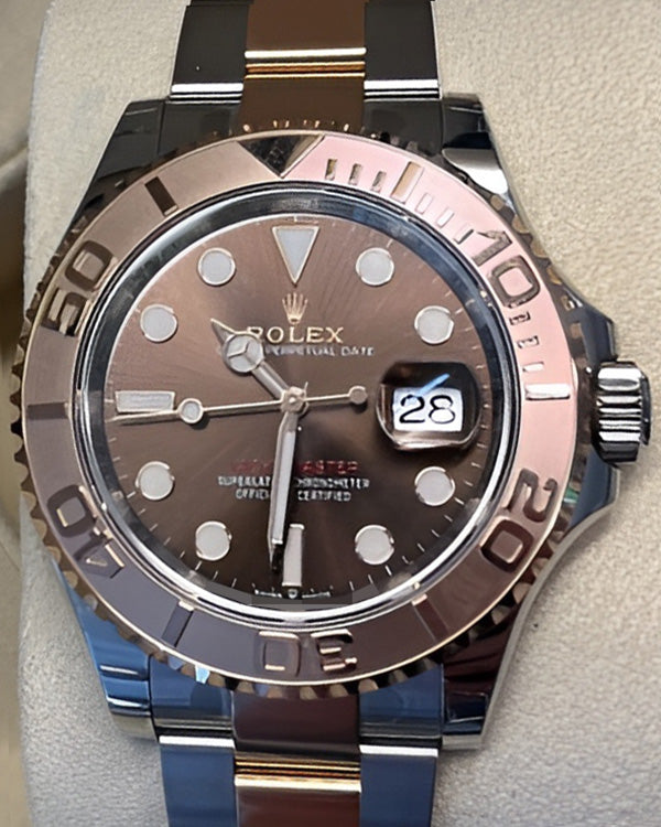 2024 Rolex Yacht-Master 40MM Chocolate Dial Two-Tone Oyster Bracelet (126621)