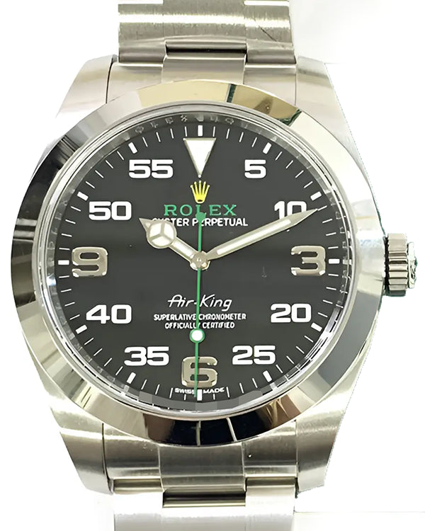 2021 Rolex Air-King 40MM Black Dial Steel Bracelet (116900)