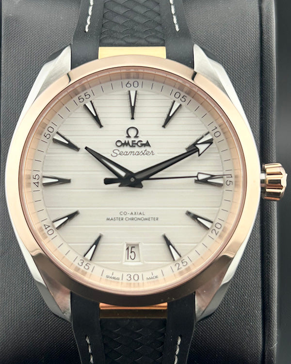 2019 Omega Seamaster Aqua Terra 150M 41MM Silver Dial Rubber Strap (220.22.41.21.02.001)